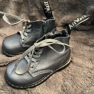 Dr. Martens 1460 Pascal Boots | Kids US 6 | Gray